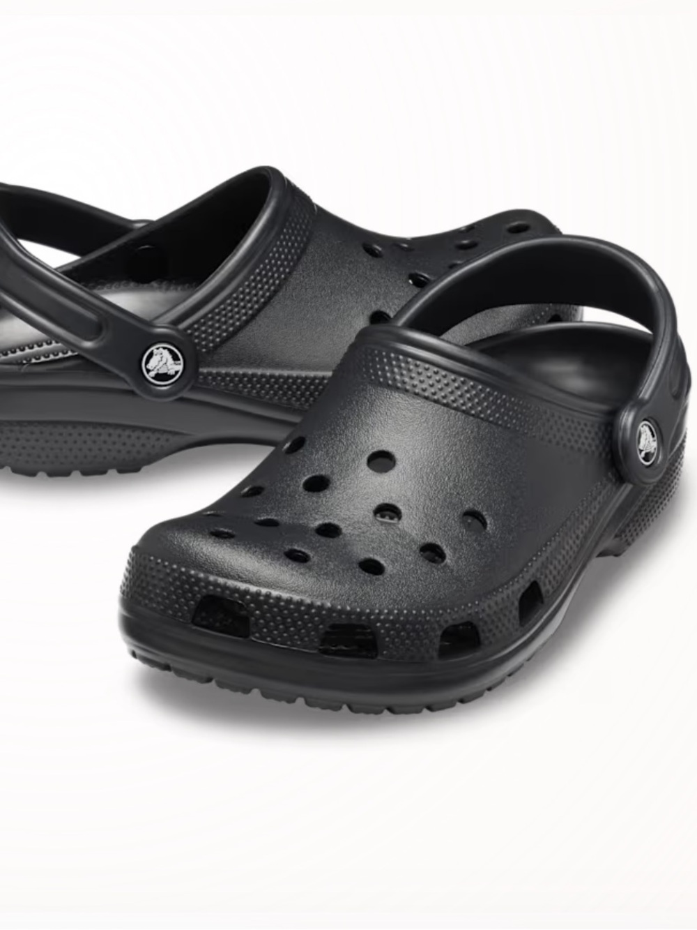 NWOT Crocs Black Classic Clog M8/W10